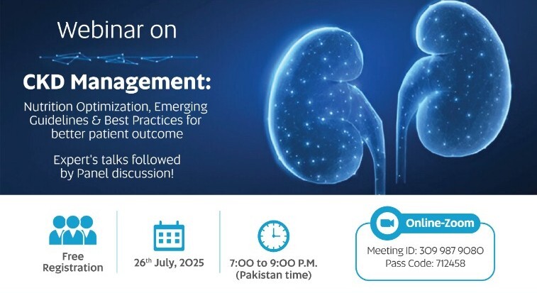 CKD Management: Nutrition Optimization, Emerging Guidelines & Best Practices - SAPEN Webinar